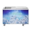 HISENSE CHEST FREEZER 301LITRES GLASS DOOR