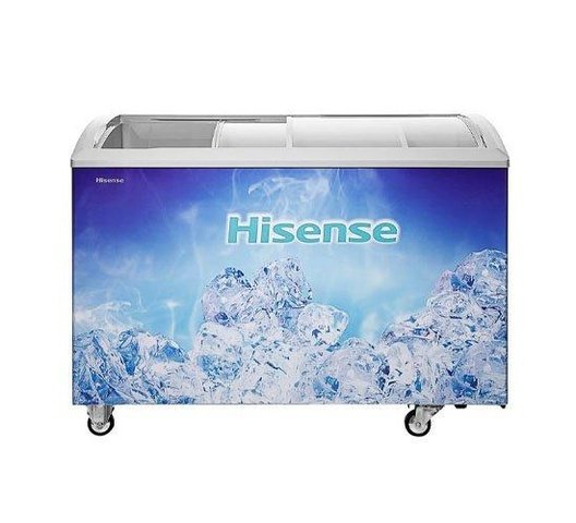 HISENSE CHEST FREEZER 301LITRES GLASS DOOR